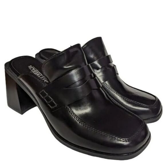 BRAND NEW SEYCHELLES ANTHROPOLOGIE BRAND KAMI BLOCK HEEL LOAFER MULES - Picture 1 of 16